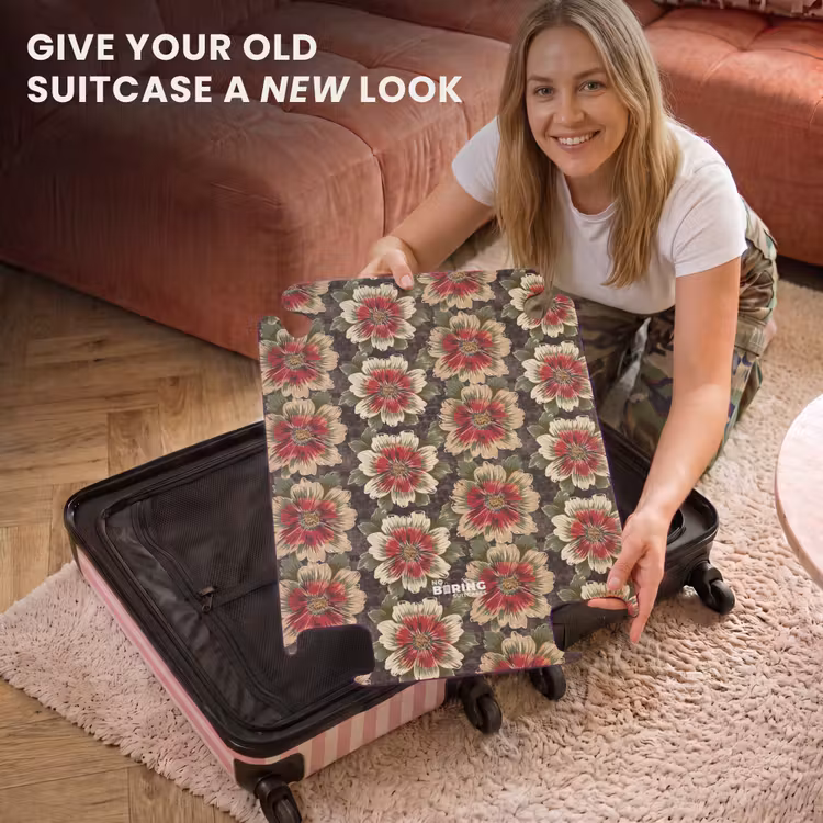 CaseSwap™ - Flowers - Classic - Pattern - Red — 3