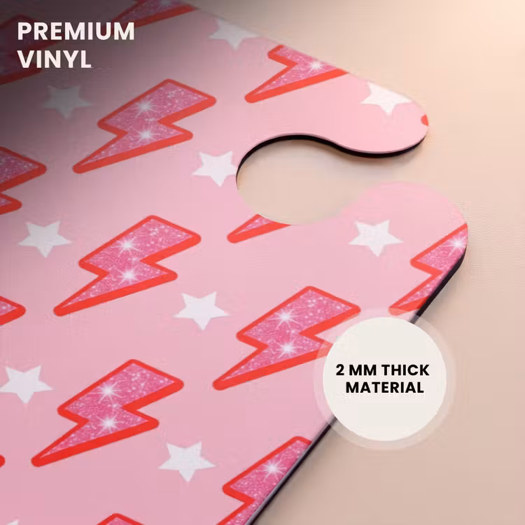 CaseSwap™ - Pattern - Lightning - Star - Glitter - Pink — 6