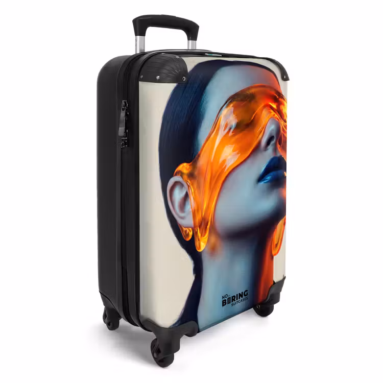 CaseSwap™ - Woman - Orange - Abstract - Modern - Colorful — 2