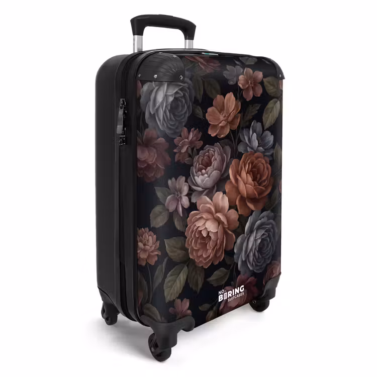 CaseSwap - Flowers - Pattern - Vintage - Dark - Pink — 2