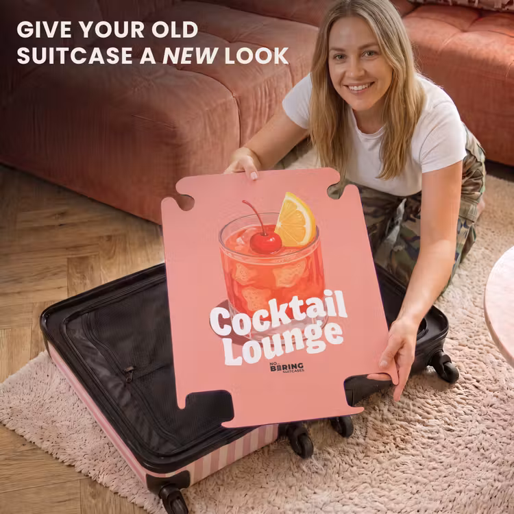 CaseSwap™ - Cocktail Lounge - Glass - Coral — 3