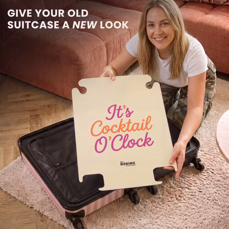 CaseSwap™ - Cocktail O'Clock - Yellow - Retro — 3