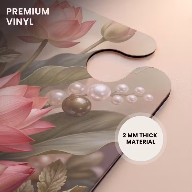 CaseSwap™ - Flowers - Pearls - Elegant - Pink - White — 6