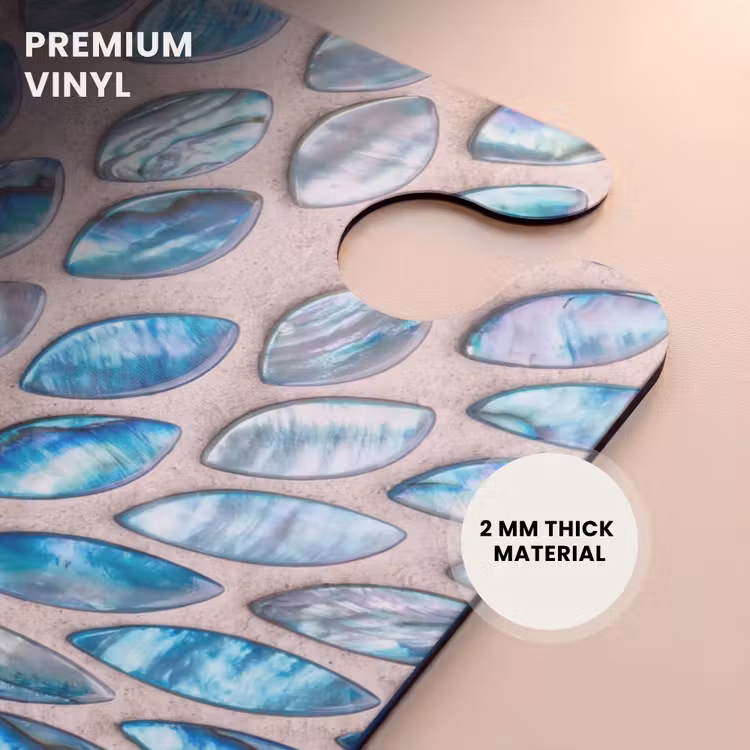 CaseSwap™ - Pattern - Shimmer - Abstract - Blue - Decoration — 6