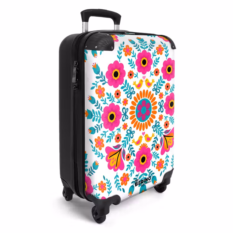 CaseSwap™ - Flowers - Bird - Pattern - Colorful - Modern — 2
