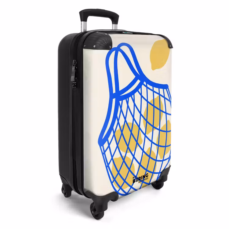 CaseSwap™ - Food - Lemon - Groceries - Abstract - Yellow - Blue — 2