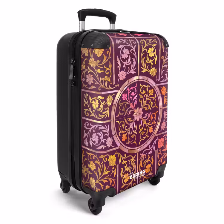 CaseSwap™ - Pattern - Floral - Oriental - Purple - Gold — 2