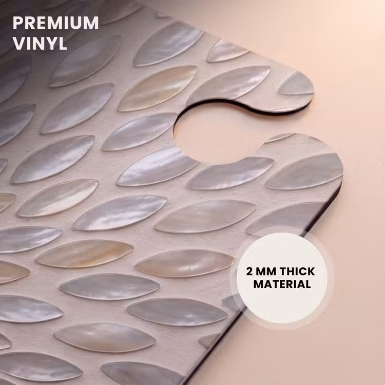 CaseSwap™ - Pattern - Oval - Shiny - Abstract - Beige — 6