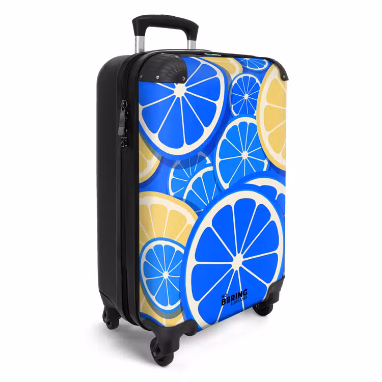CaseSwap™ - Fruit - Slices - Pattern - Modern - Blue - Yellow — 2