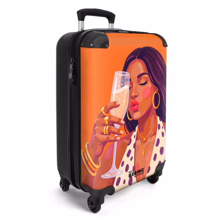CaseSwap™ - Woman - Champagne - Party - Modern - Orange — 2
