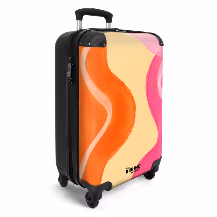 CaseSwap™ - Abstract - Watercolor - Organic - Orange - Pink — 2