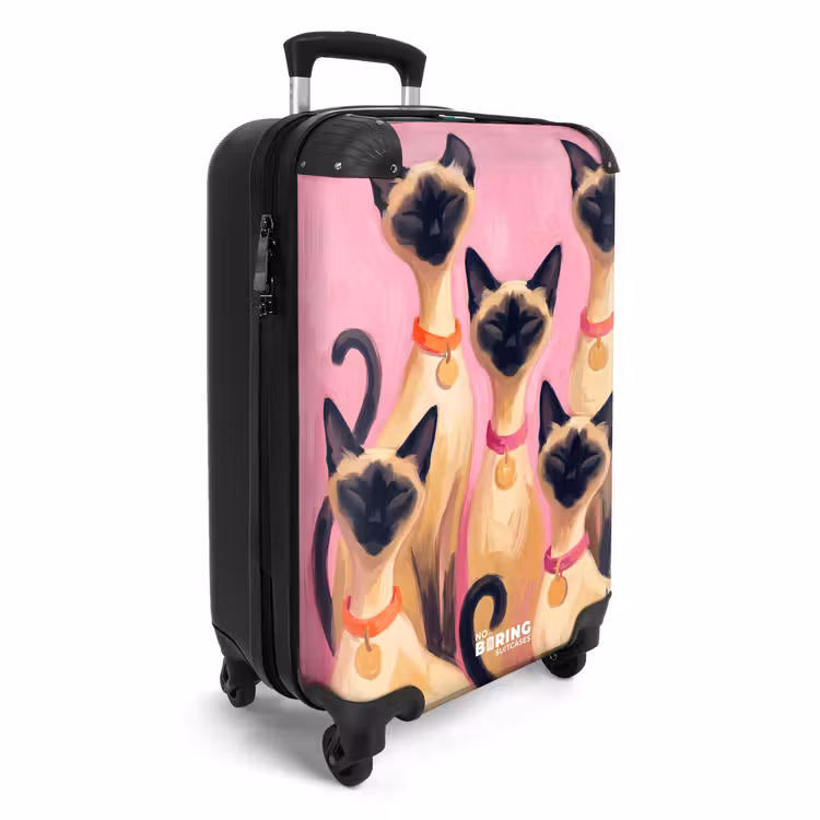 CaseSwap™ - Cat - Group - Animals - Modern - Pink — 2