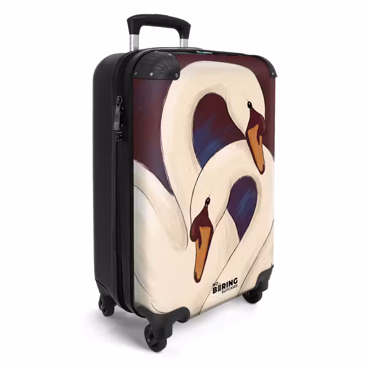 CaseSwap™ - Bird - Couple - Love - Abstract - White — 2