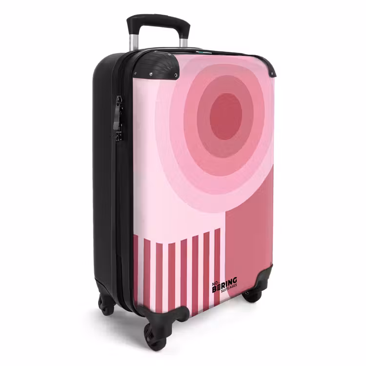 CaseSwap™ - Abstract - Circles - Stripes - Modern - Pink — 2
