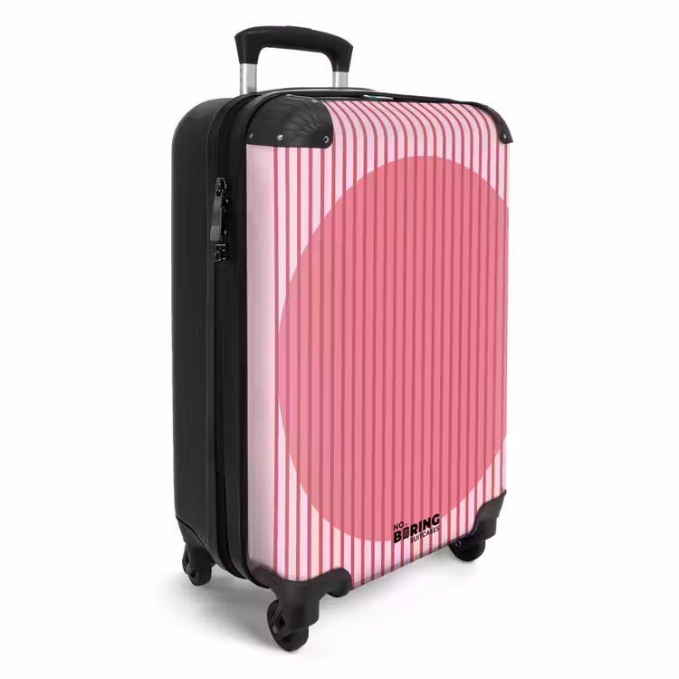 CaseSwap - Abstract - Stripes - Oval - Pink - Modern — 2