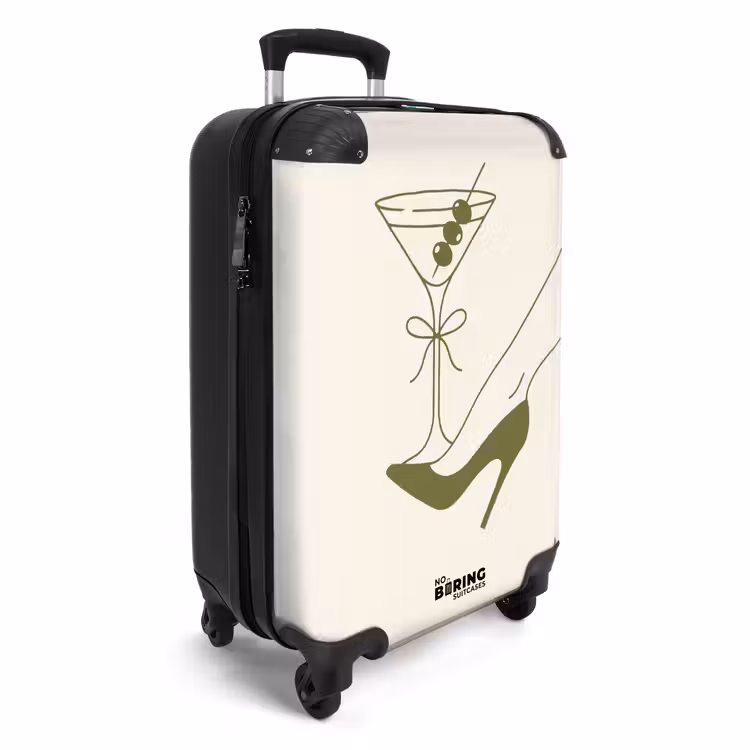 CaseSwap™ - Drink - Martini - High heels - Fashion - Green — 2
