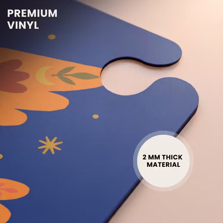 CaseSwap™ - Bird - Flowers - Decorative - Orange - Blue — 6