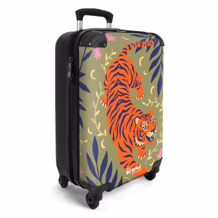 CaseSwap - Tiger - Leaves - Animals - Illustration - Orange — 2
