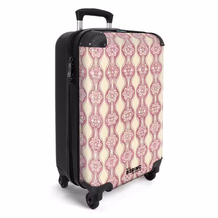 CaseSwap™ - Purple-Pink - Flowers - Retro - Pattern — 2