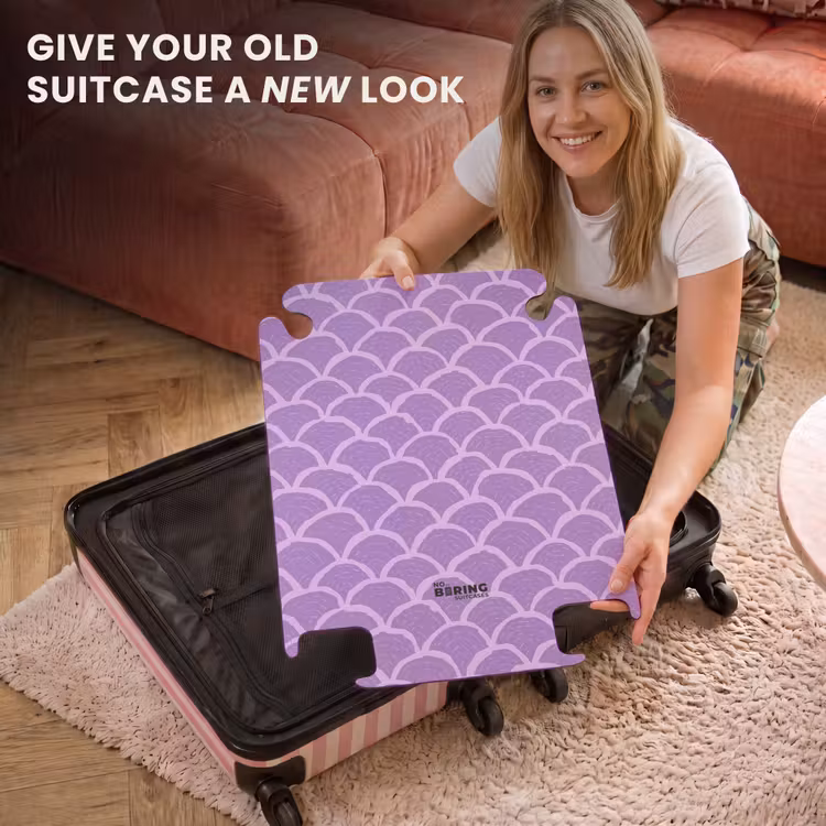 CaseSwap™ - Purple - Scales - Shells - Hand-drawn - Pattern — 3