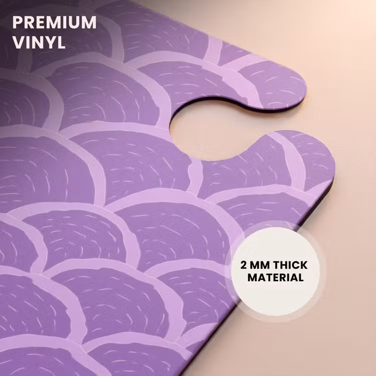 CaseSwap™ - Purple - Scales - Shells - Hand-drawn - Pattern — 6