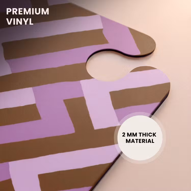 CaseSwap™ - Brown - Pink - Geometric - Meander - Pattern — 6