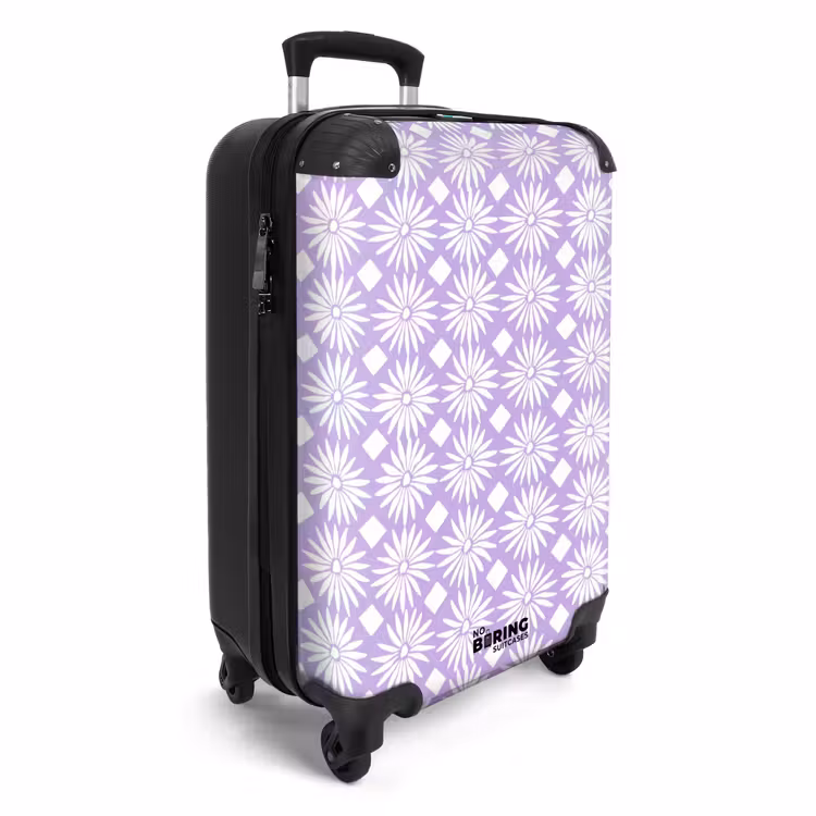 CaseSwap - Lila - Botanical - Flowers - Daisies - Pattern — 2