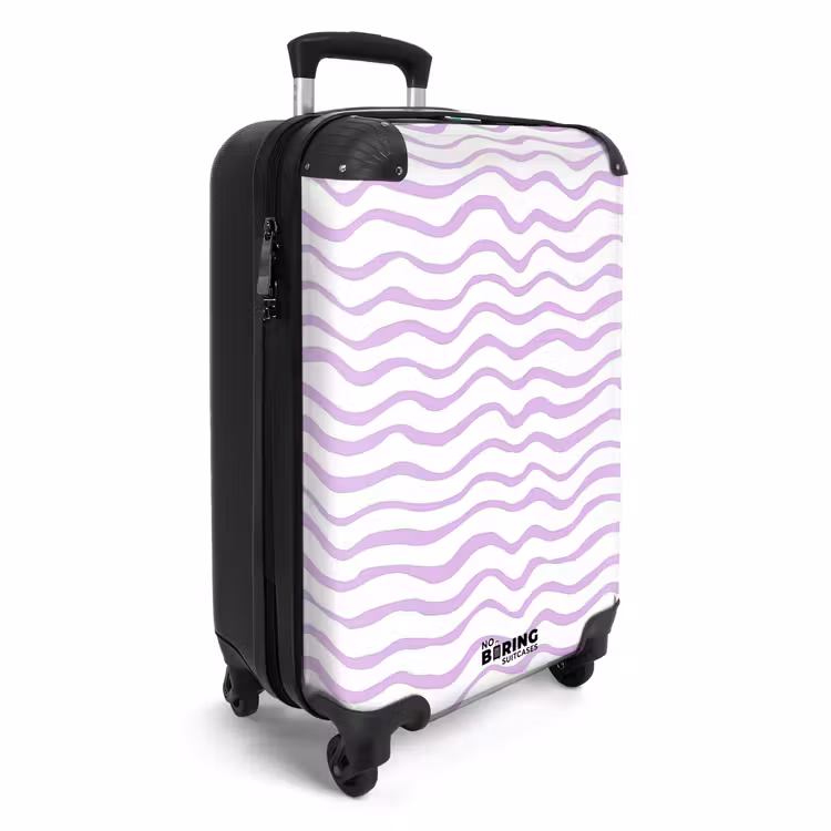 CaseSwap - Lila - Geometric - Waves - Lines - Pattern — 2