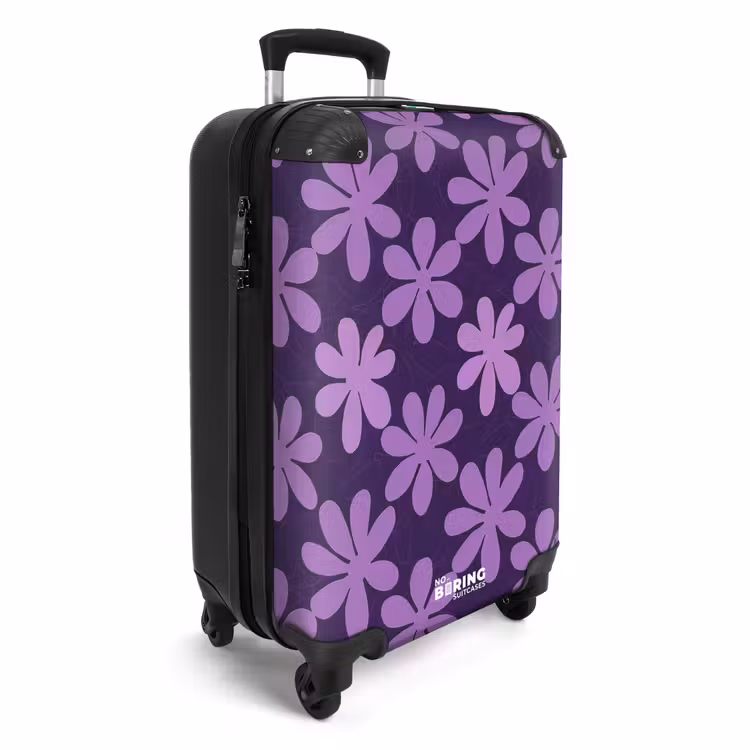 CaseSwap™ - Purple - Botanical - Flowers - Retro - Pattern — 2