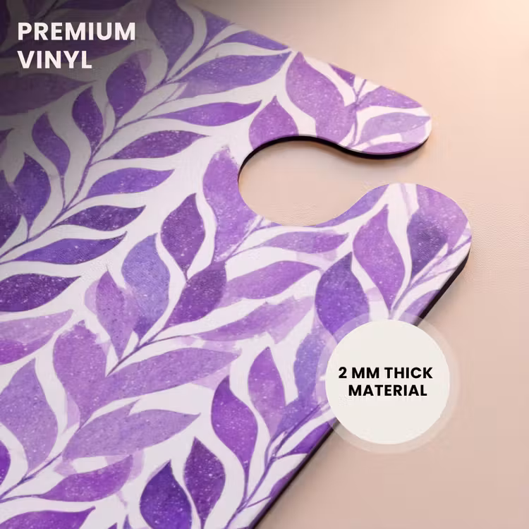 CaseSwap™ - Purple - Botanical - Leaves - Watercolor - Branches - Pattern — 6