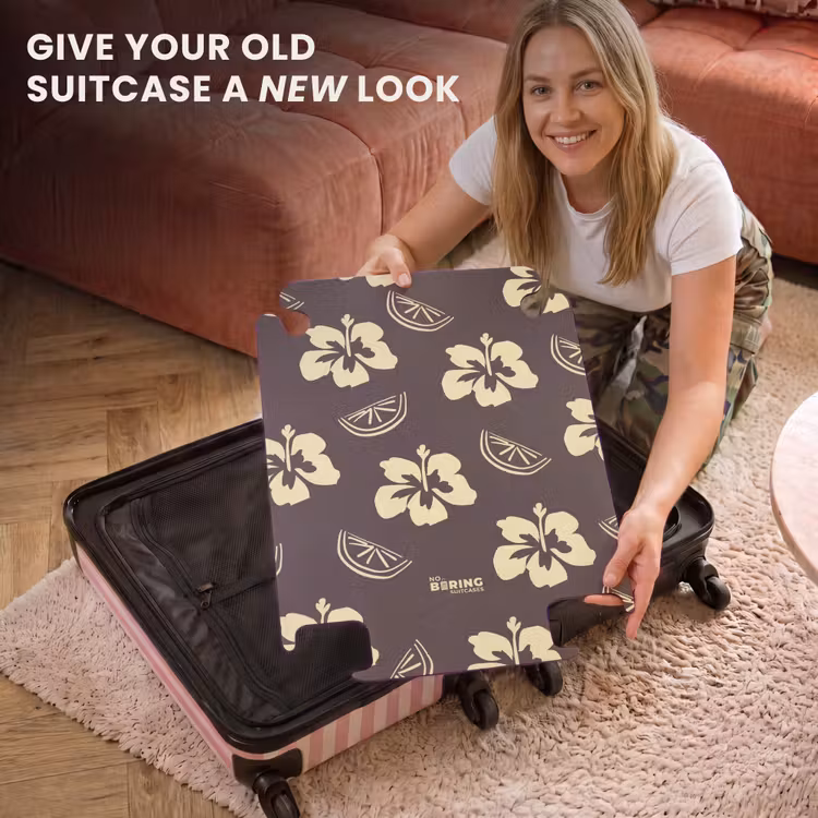 CaseSwap™ - Flowers - Citrus - Brown — 3