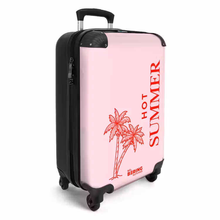 CaseSwap™ - Palm Fronds - Pink - Red — 2