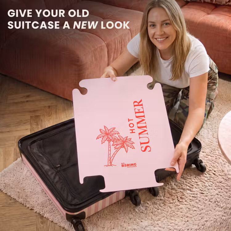 CaseSwap™ - Palm Fronds - Pink - Red — 3